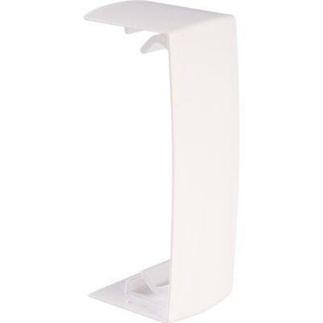 Joint de couvercle recouvrant pour moulure Keva 32mmx12mm - PVC Blanc Artic