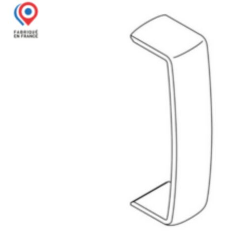 Joint de couvercle recouvrant pour moulure Keva 50x20mm blanc Artic - 11578 - Legrand