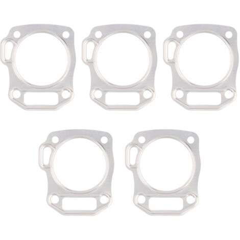 Joint de Culasse en Acier Inoxydable, Pack de 5 Pièces, pour Moteur Essence 168F et Pompe GX160 GX200, 113x68.6mm