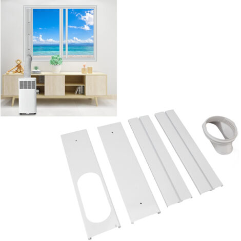 [Joint de Fenêtre] [Modèle Adjustable] [Kit PVC d'Installation pour Fenêtre à Glissière Horizontale et Verticale] [Manuel Vent Kit]