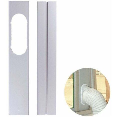 Joint de fenêtre universel réglable pour climatiseur mobile 55-110 cm, 5510, ouverture 7,520 cm, 2 pièces