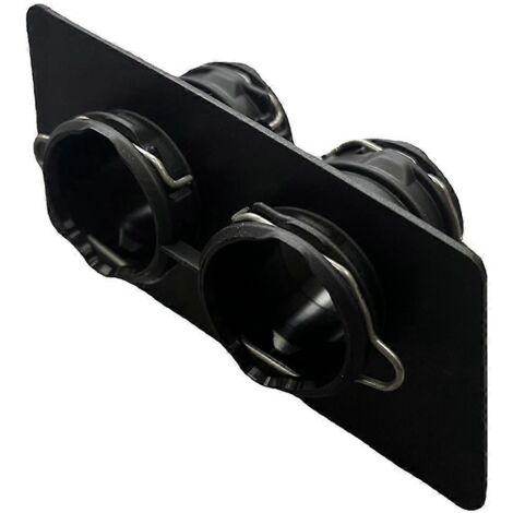 Joint de fixation pour évier de vidange et support de plaque de guidage de capot pour Porsche