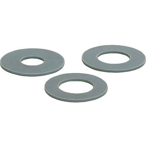 Joint de flotteur gris clair Silicone 63 diam.-malex32 diam.-fem x 3mm UE   5 pcs, convient pour Geberit