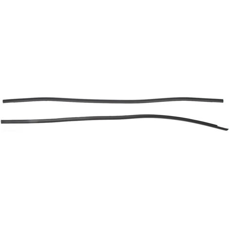 Joint de Garniture de Toiture 2PCS pour Civic 2012‑2015, Noir et Aérodynamique