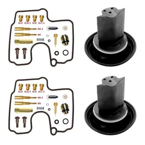 Joint de membrane de soupape à flotteur de carburateur applicable aux Suzuki Intruder 1500 VL1500 (1998-2004).