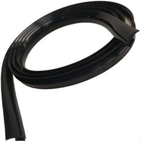 Joint de Pare-Brise Avant en Caoutchouc Universel 1,8 m Noir