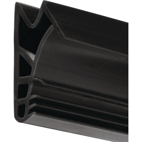 Joint de pliure de volet 1510 SCF L.5m pour rainurage, silicone noir