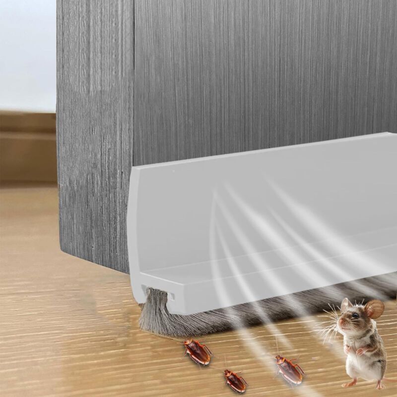 Joint de Porte, Boudins de portes et isolation, Bande d'étanchéité de fond de porte maison auto - adhésif anti - insectes anti - poussière insonorisé
