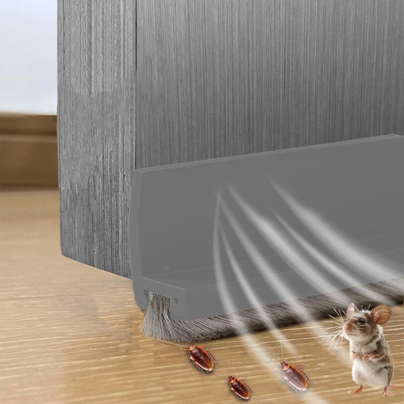 Joint de Porte, Boudins de portes et isolation, Bande d'étanchéité de fond de porte maison auto - adhésif anti - insectes anti - poussière insonorisé