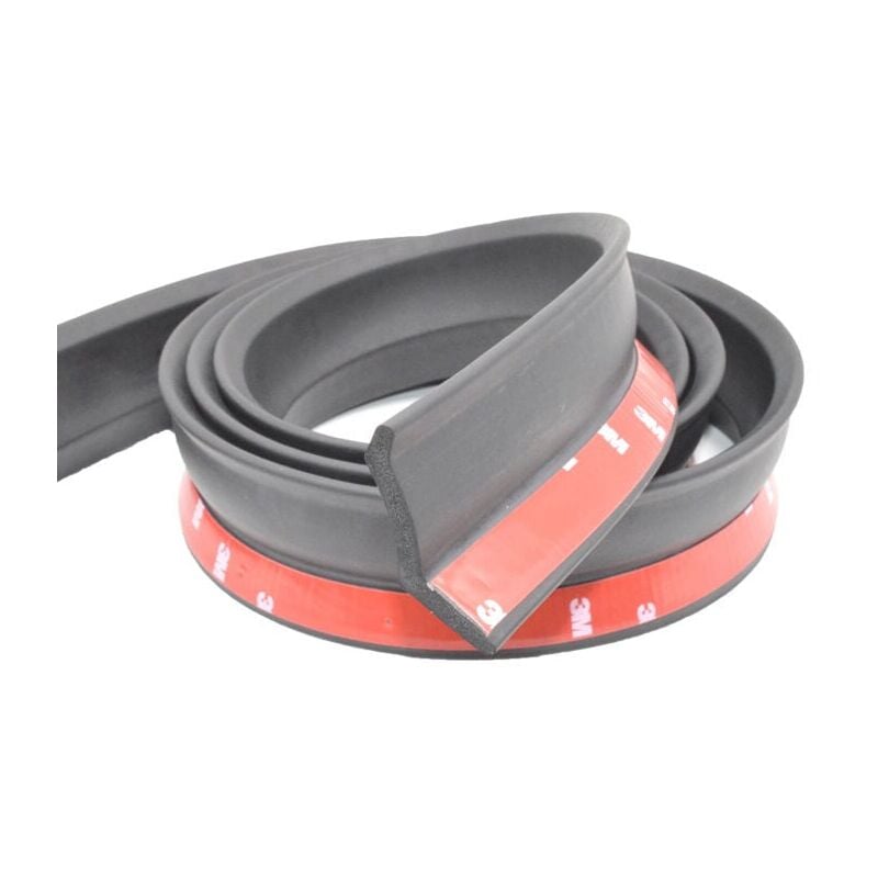 SNQ - Joint de porte de garage universel de 3 m, bande d'tanchit en caoutchouc pour porte de garage multifonction, bande d'tanchit pour bas de porte