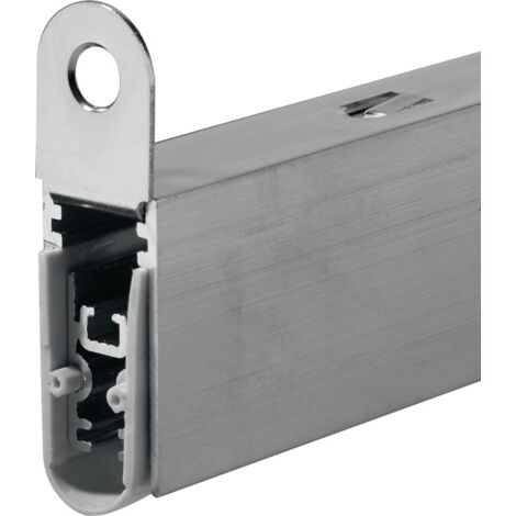 Joint de porte EllenMatic insonorisé 1ère étape L.833mm l.15mm alu noir argenté