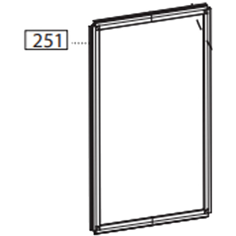 Joint de porte (partie congélateur) repère 251
