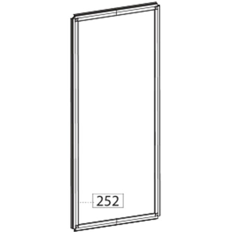 Joint de porte (partie réfrigérateur) (repère 252)