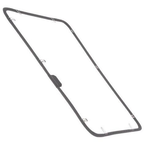 Joint de porte pour four – Dimensions 500mm x 370mm x 10mm – Joint tressé avec 10 crochets d'ancrage – Compatible Bosch, Siemens, Neff