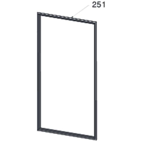 Joint de porte réfrigérateur (repère 251) (4937732600) Réfrigérateur, congélateur BEKO