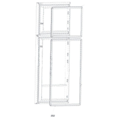 Joint de porte refrigerateur (repere 252) Refrigerateur, congelateur 5958270300 BEKO