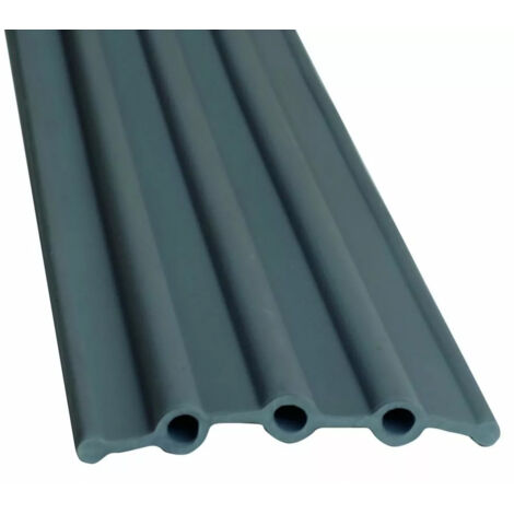 Joint de protection anti pince-doigt - WATTELEZ - avec 2 RAIL + 8 VIS L.70MM L.2050MM GRIS - 606059G