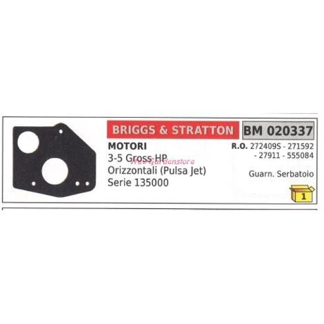Joint de réservoir B&S pour tondeuse à gazon 3 5 GROSS 020337