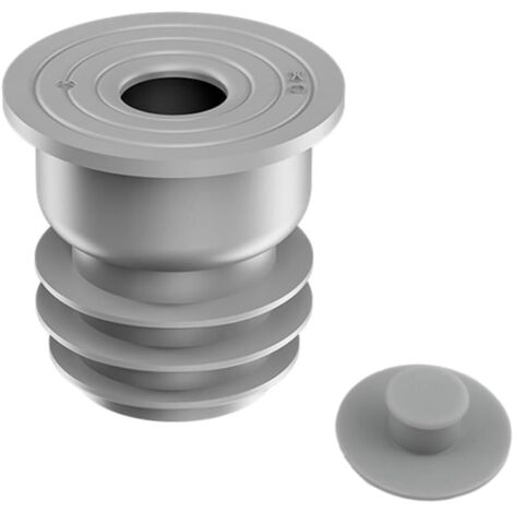 Joint de Tuyau de Machine à Laver, Bouchon Anti-Odeur pour Cuisine et Salle de Bain, Joint d'Étanchéité pour Tuyau de Vidange d'Eau, pour Tuyaux de 35-40MM Canalisations d'Évier Gris (S)