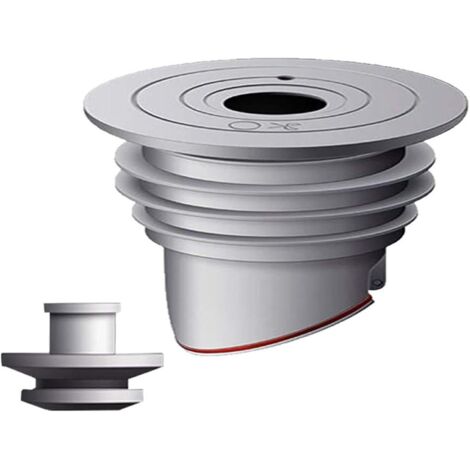 Joint de tuyau de vidange pour machine à laver, joint d'étanchéité pour tuyau d'évacuation des eaux usées, polyvalent et anti-odeurs
