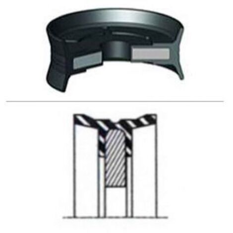 Joint de vérin pneumatique PP-480-32X5X18X3.6