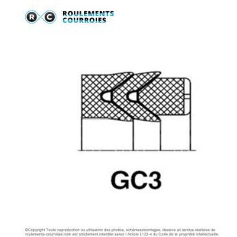 Joint de vérin type chevron GC3-PR-15X25X11