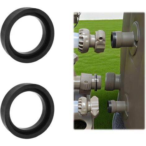 Joint D'entrée et de Sortie pour Intex Pure Spa, Joints pour Simple Spa de Remplacement 11699, Empêche Les Fuites et Maintient l'intégrité de l'eau grâce à l'étanchéité pour Piscin,2 PCS