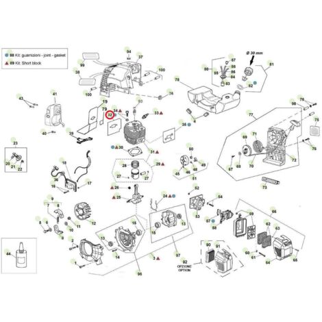 Joint d'espacement du silencieux ORIGINAL ACTIVE t143 - t152 021648