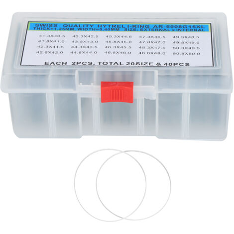 Joint d'étanchéité AR‑6008G15XL pour boîtier de montre, rondelles étanches et accessoires de rechange pour montres.