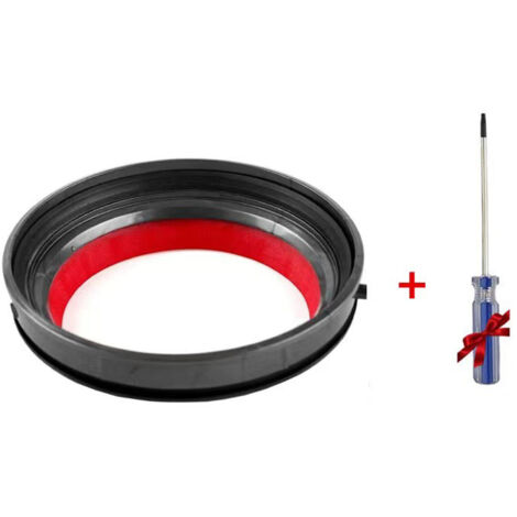 Joint D'étanchéité - Caoutchouc - Pour Aspirateur Sans Sac V10 - Compatible SV12 SV13 SV27 - Visseuse T8 Incluse - Lot de 1