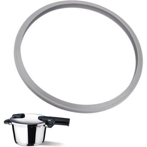 Joint d'étanchéité de 22 cm pour Autocuiseur Fissler WMF, Joint Cocotte Minute Remplacement pour Fissler 6.5L, Anneau d'étanchéité Silicon pour Autocuiseurs, Accessoires Couvercle