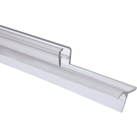 Joint d'étanchéité de douche bas Universel, Schulte, 100 cm recoupable, pour porte 5 mm, E100058-5-2-99