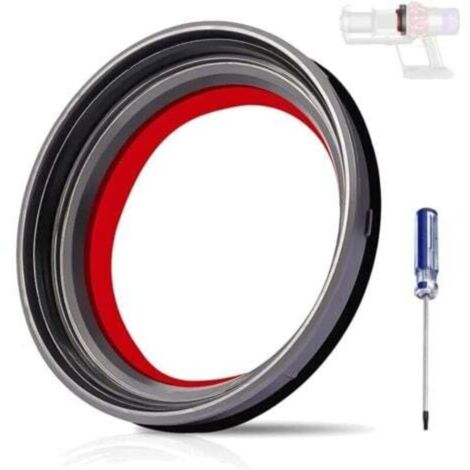Joint d'étanchéité de rechange pour aspirateur Dyson V10 et SV12 – anneau fixe en caoutchouc haute adhérence, lot de 4