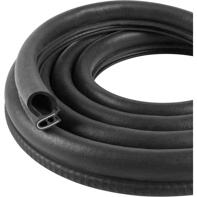 Joint d'étanchéité en caoutchouc pour portière de voiture, 20 pieds, avec ampoule latérale, pour portes de voiture, bus, camping-car, bateau,