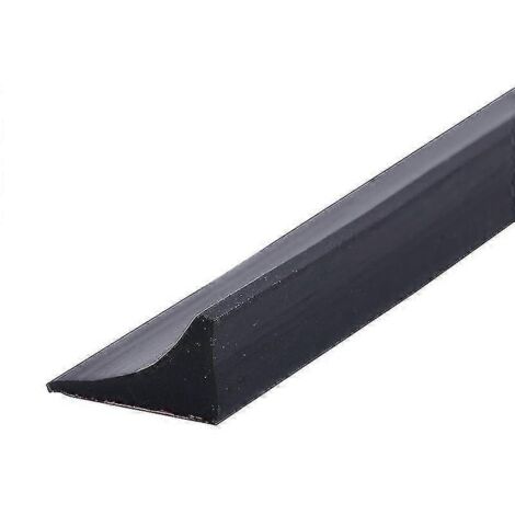 Joint d'étanchéité en silicone noir de 2 m pour douche, salle de bain ou salle d'eau.
