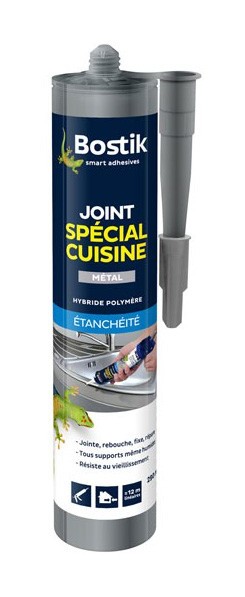 Joint spécial cuisine 290ml Métal - Bostik