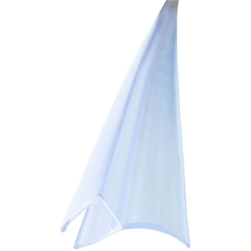 Bagnoxx - Joint d'étanchéité, joint de douche transparent entre paroi de douche et autre élément en verre, lèvre de douche en pvc - pour épaisseur de