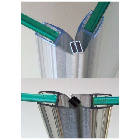 Joint d'étanchéité magnétique translucide 26 mm x 2000 mm – PVC pour verre 6 à 8 mm – Système clipsable pour isolation efficace – Adler
