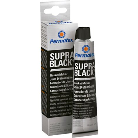 Joint d'étanchéité noir 80ml – Résistant à l'huile – Température de -54°C à +260°C – Non corrosif et sans odeur – Permatex
