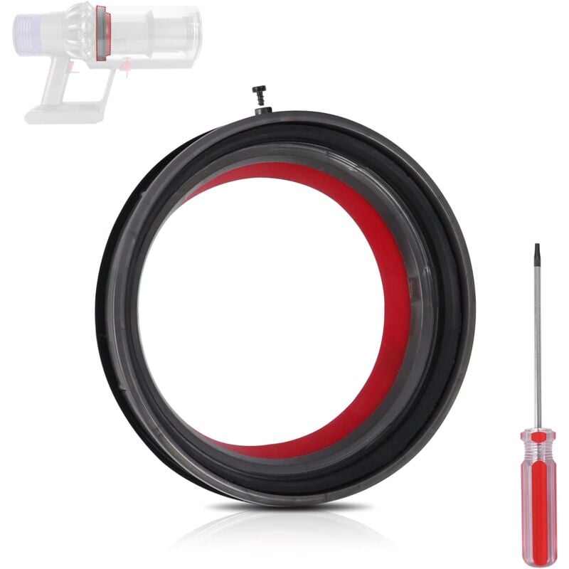 Joint d'étanchéité pour Dyson V10 SV12, Anneau d'étanchéité fixe du bac à poussière pour aspirateur Dyson V10, Pièces Détachées pour Dyson V10( Un
