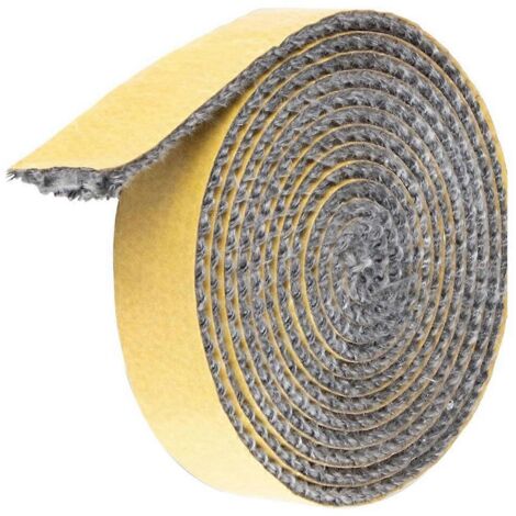 Joint d'étanchéité pour porte de poêle à bois en corde de fibre de verre de 2 m, 3 mm x 18 mm x 2 m (voir illustration)