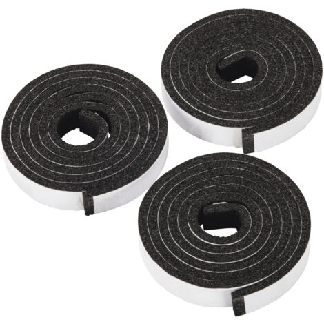 JOINT D'ÉTANCHÉITÉ POUR TABLE DE CUISSON VITROCÉRAMIQUE, 3 X 1,10 M XAVAX