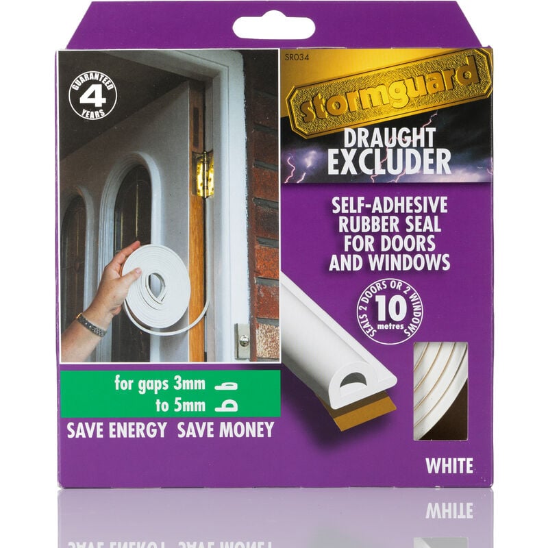 Rs Pro - Joint d'étanchéité en epdm Blanc, 10m x 9 mm x 5.5mm ( Prix pour 1 )