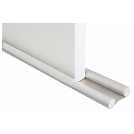 Joint d'étanchéité sous porte double rouleau 095Cm Pvc Blanc Vivahogar Vh126398