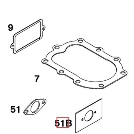 Joint d'origine BRIGGS & STRATTON pour moteur de tondeuse
