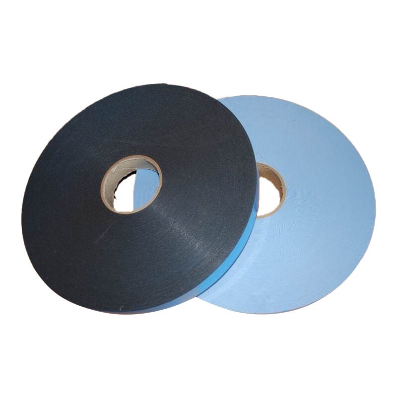 Kiso - Joint double face ép.2x30 mm Noir - Rouleau de 33 m - 1747 2X30N