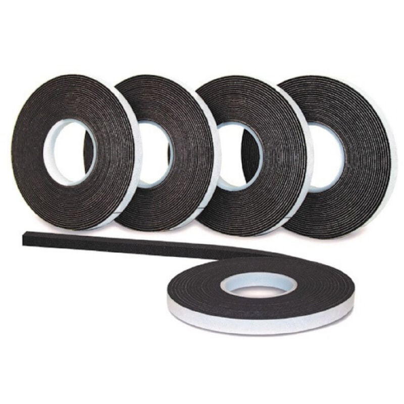 Joint en bande de mousse pré-comprimé, 15/3-9mm, carton de 5 x 12m, webertherm bande mousse, weber