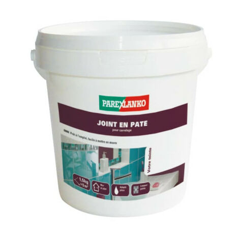 Joint en pâte PAREXLANKO - Blanc - 1.5kg - 02555 - Blanc