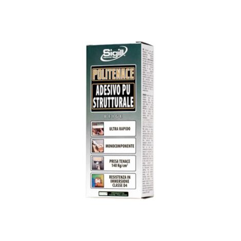 Joint en polye'thyle'ne 60 ml beige tube adhe'sif structurel en polyure'thane pour un collage tre's fort a' peindre fabrique' en Italie