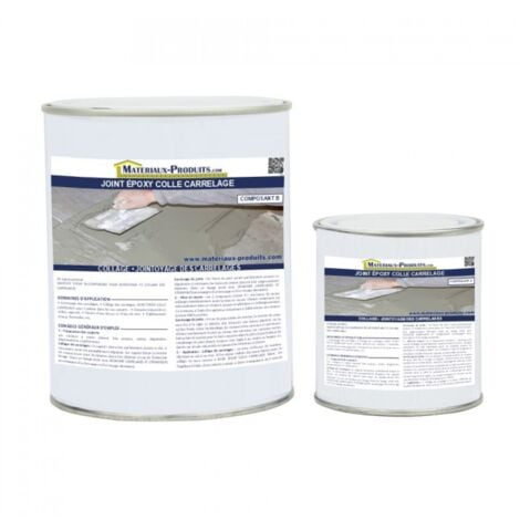 Joint époxy colle Carrelage - 1 Kg Blanc - MATPRO
